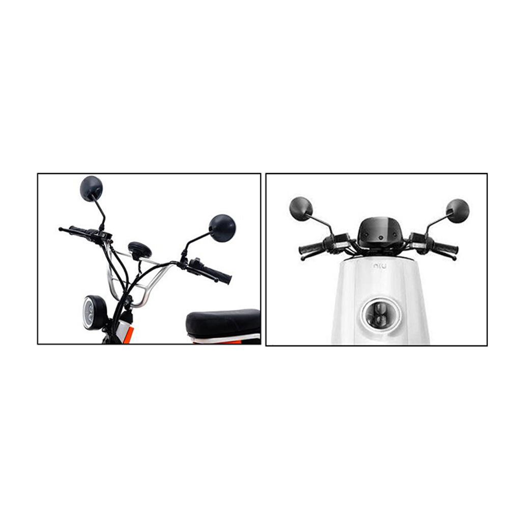 Mirror Handlebar Convex - กระจกมองหลังมอเตอร์ไซค์แบบยูนิเวอร์แซล ขนาด 8 มม. - ติดตั้งบนแฮนด์