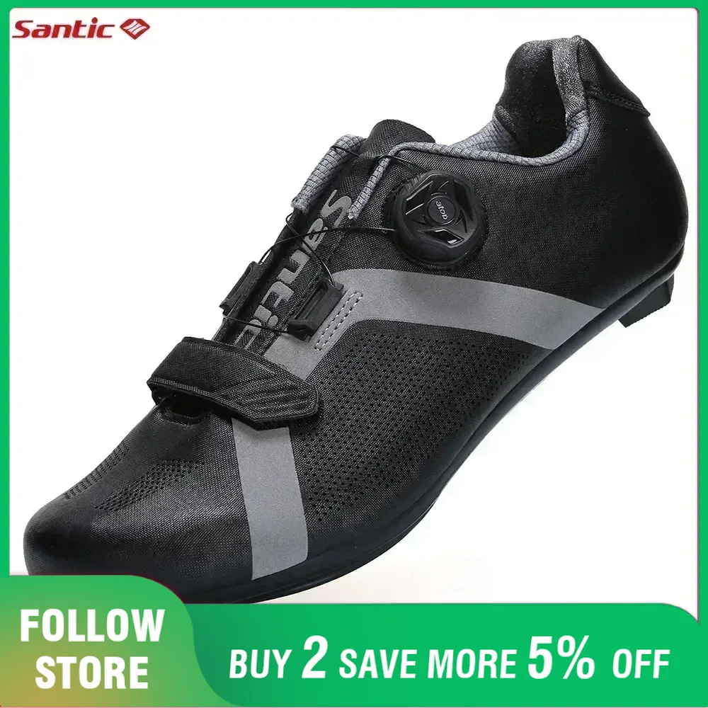 Cycling Commuter Shoes - Santic ล็อคขี่จักรยานรองเท้าเหมาะกับ SPD-SL เหยียบ U Nisex