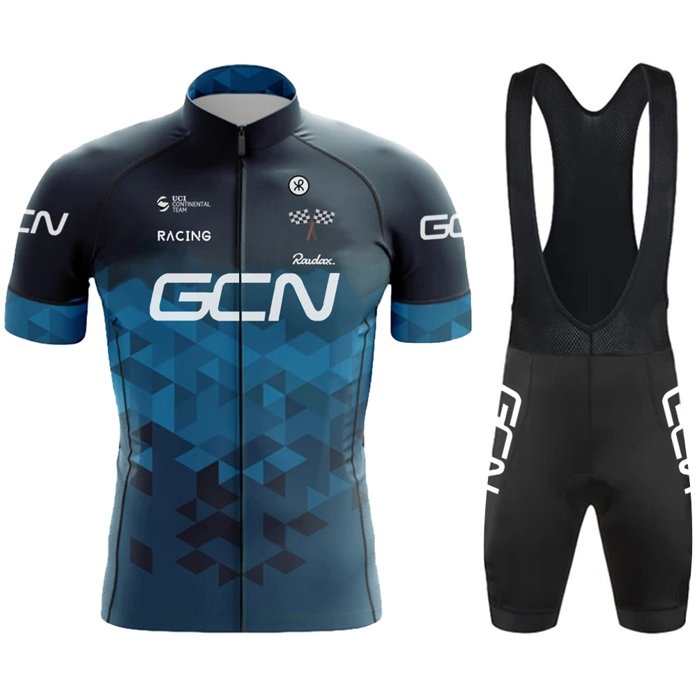 Cycling Commute Shorts - Raudaxgcn ชุดปั่นจักรยานสำหรับผู้ชายชุดปั่นจักรยานเสือภูเขาแขนสั้นชุดปั่นจักรยานสำหรับผู้ชายชุดออกกำลังกายแขนสั้น