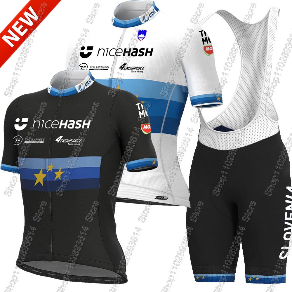 Cycling Commute Shorts - ชุดเสื้อเจอร์ซีย์ปั่นจักรยานทีมชาติสโลวีเนีย 2026 สำหรับยุโรป ชุดเสื้อผ้าสำหรับปั่นจักรยานเสือหมอบ เสื้อจักรยาน กางเกงขาสั้นปั่นจักรยาน