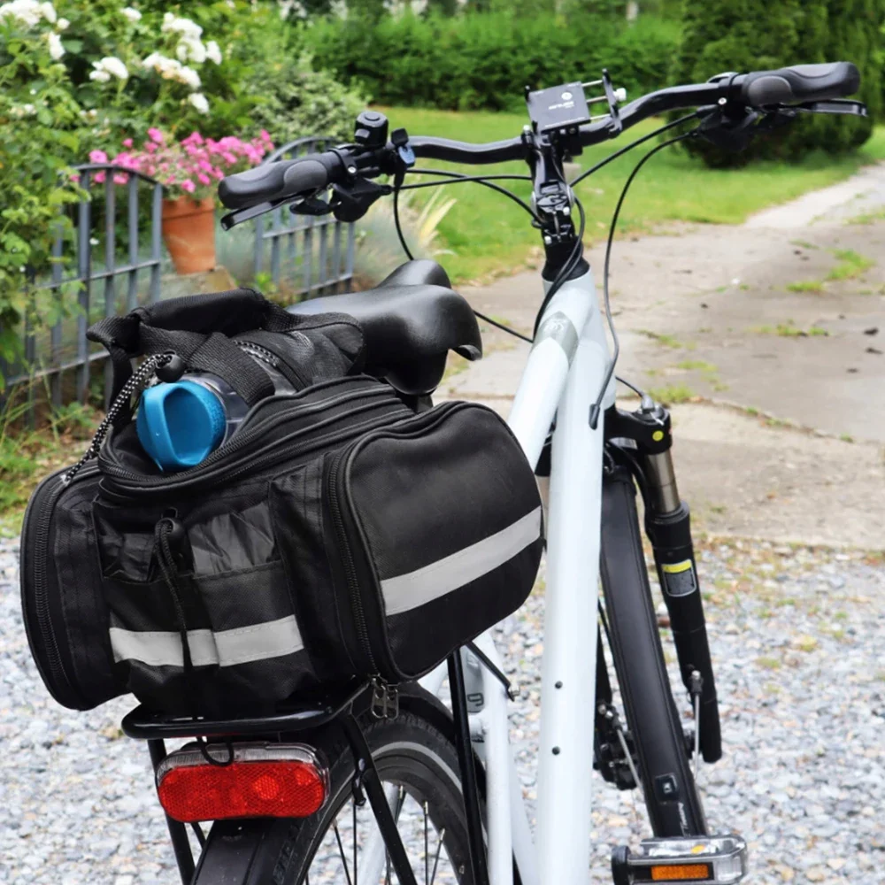 Cycling Commute Rain - กระเป๋าท้ายจักรยาน 27 ลิตร พร้อมผ้าคลุมกันฝน กระเป๋าติดท้ายจักรยานสำหรับซื้อของ ใช้ในชีวิตประจำวัน