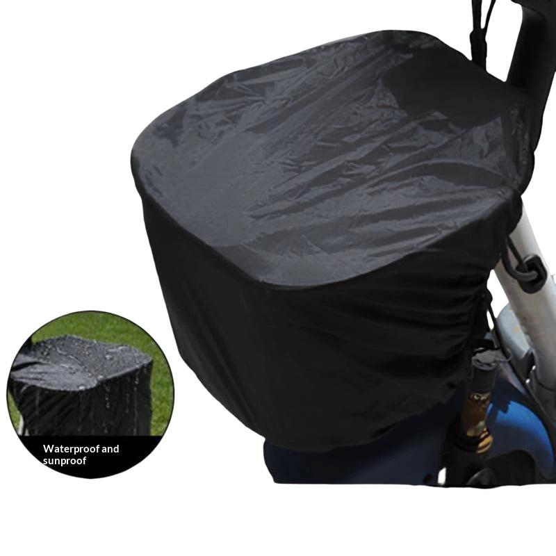 Cycling Commute Rain - ผ้าคลุมตะกร้าจักรยานกันน้ำ ขนาดสากล ป้องกันฝุ่น สำหรับมอเตอร์ไซค์ จักรยานไฟฟ้า และจักรยานสำหรับการเดินทางในเมือง