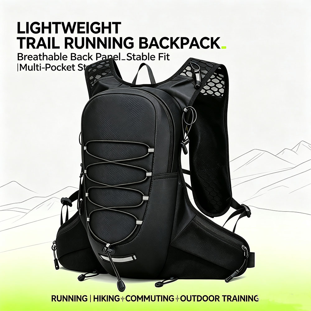 กระเป๋าเป้สำหรับวิ่งพร้อมช่องใ - Reflective Vest Cycling บทวิจารณ์และราคา