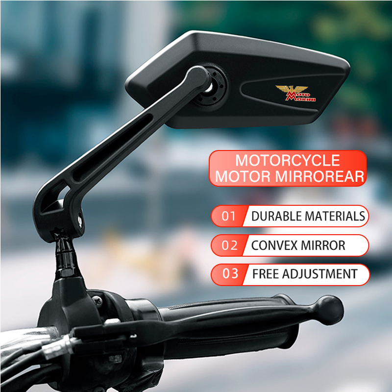 กระจกมองหลังแบบพับได้ มุมกว้าง - Mirror Handlebar Convex บทวิจารณ์และราคา
