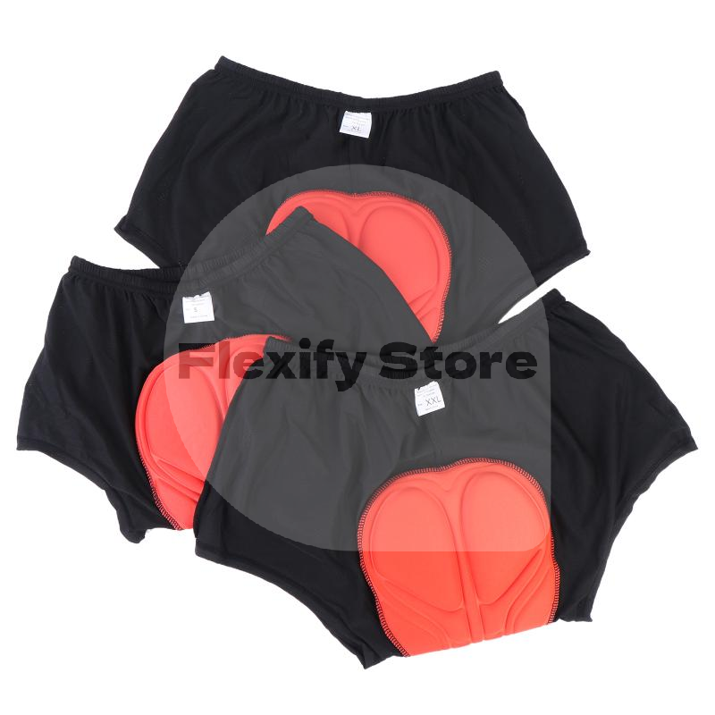 กางเกงชั้นในปั่นจักรยานแบบมีแผ - Cycling Shorts For Commute บทวิจารณ์และราคา