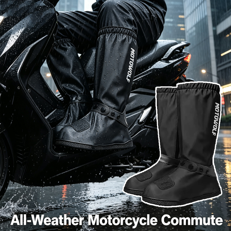 ที่หุ้มรองเท้ากันฝนแบบใช้ซ้ำได - Cycling Commute Rain บทวิจารณ์และราคา