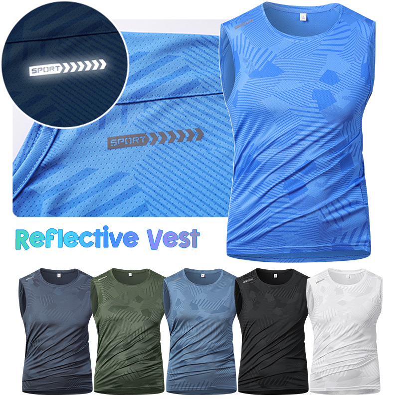เสื้อกั๊กสะท้อนแสงสำหรับผู้ชาย - Reflective Vest Cycling บทวิจารณ์และราคา