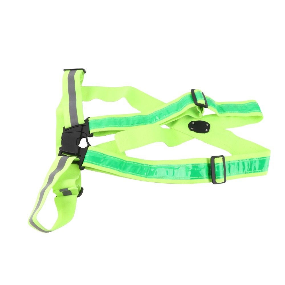 เสื้อกั๊กนิรภัย LED โพลีเอสเตอ - Reflective Vest Cycling บทวิจารณ์และราคา