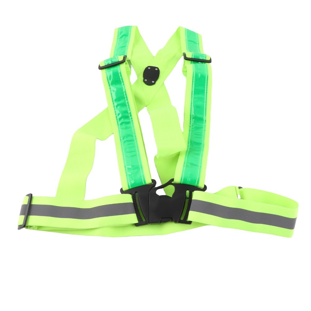 เสื้อกั๊กนิรภัย LED โพลีเอสเตอ - Reflective Vest Cycling บทวิจารณ์และราคา