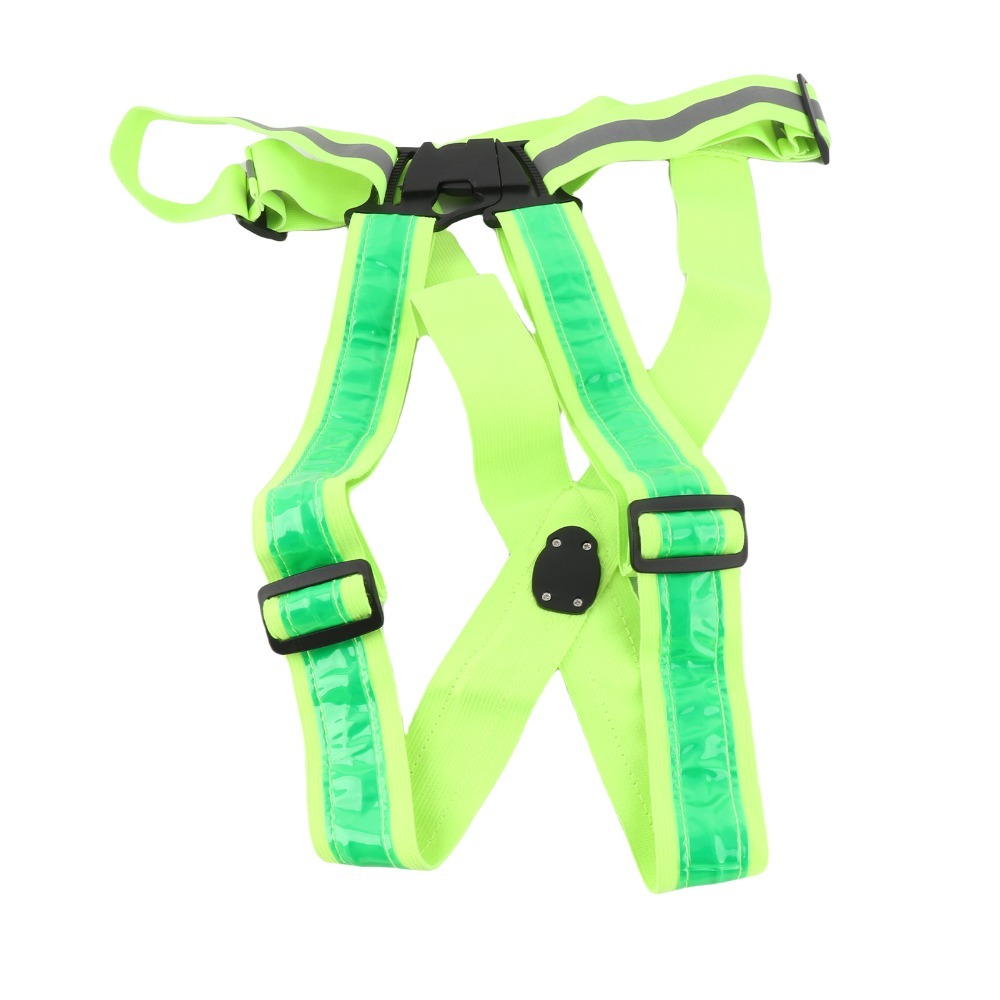 เสื้อกั๊กนิรภัย LED โพลีเอสเตอ - Reflective Vest Cycling บทวิจารณ์และราคา