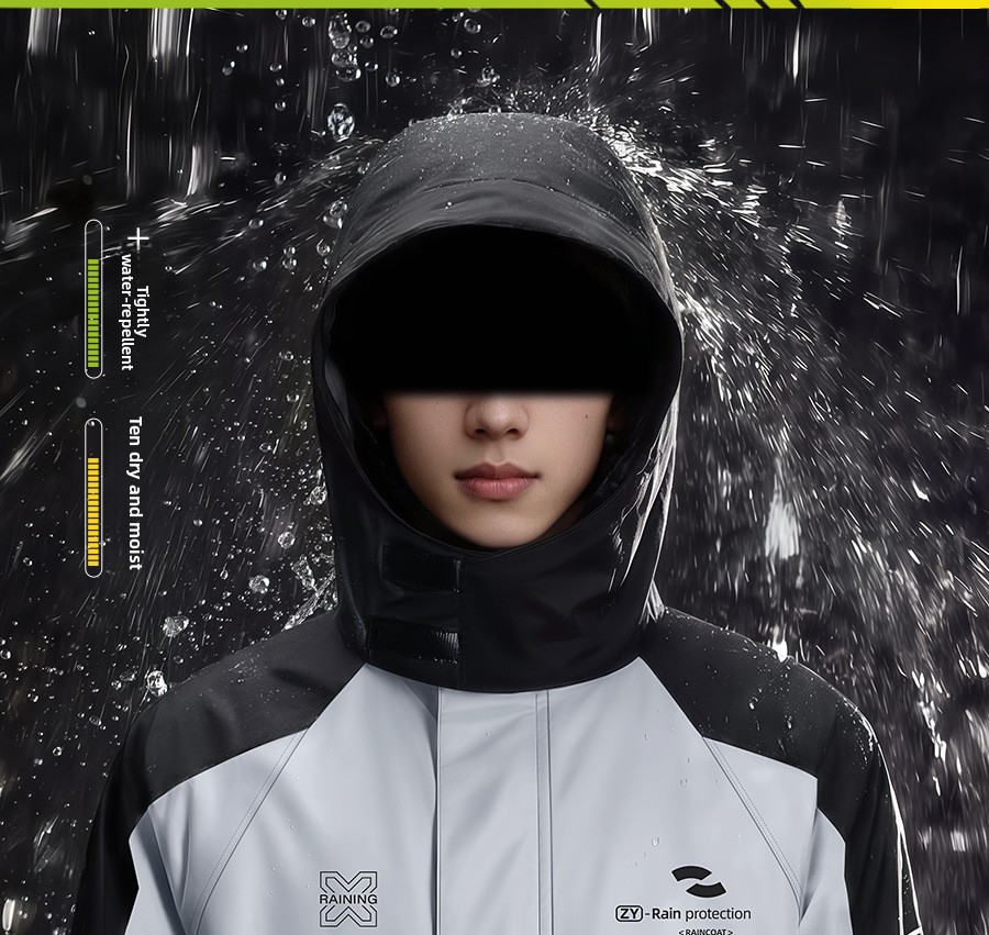 ชุดกันฝนสำหรับมอเตอร์ไซค์แบบสอ - Cycling Commute Rain บทวิจารณ์และราคา