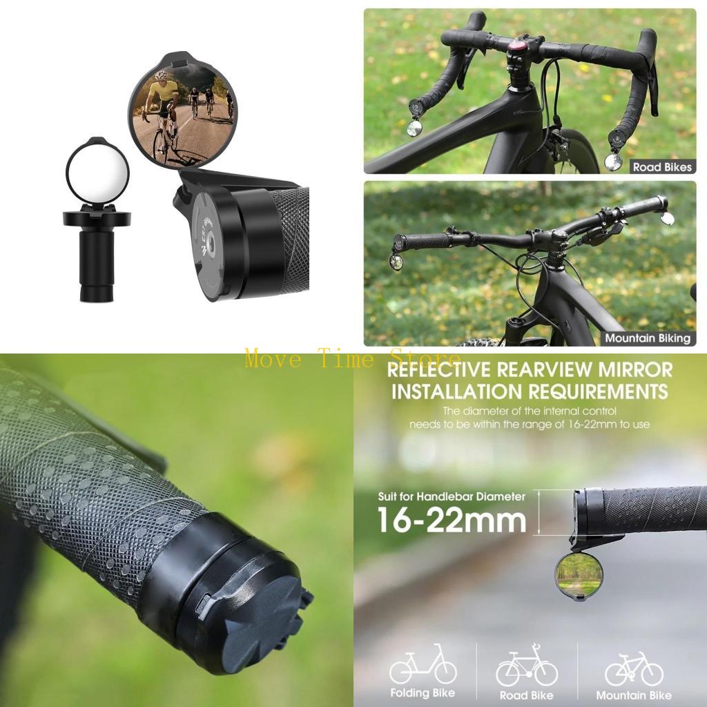 92ME 360 องศา Rotatiing Univer - Mirror Handlebar Convex บทวิจารณ์และราคา