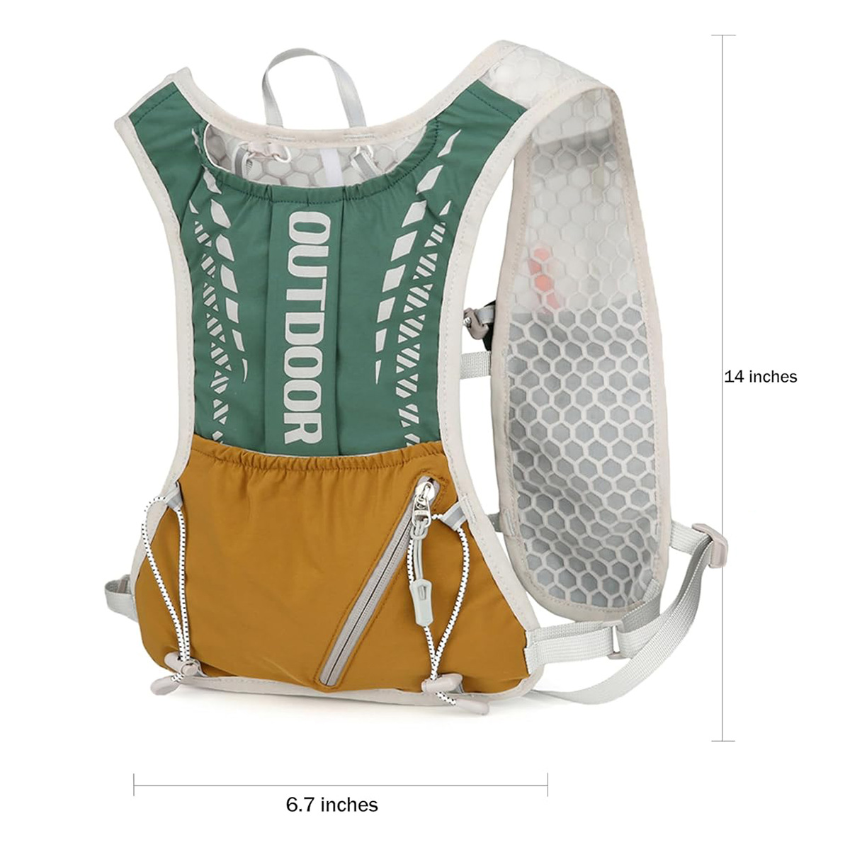 เสื้อกั๊กสะท้อนแสงสำหรับวิ่งพร - Reflective Vest Cycling บทวิจารณ์และราคา