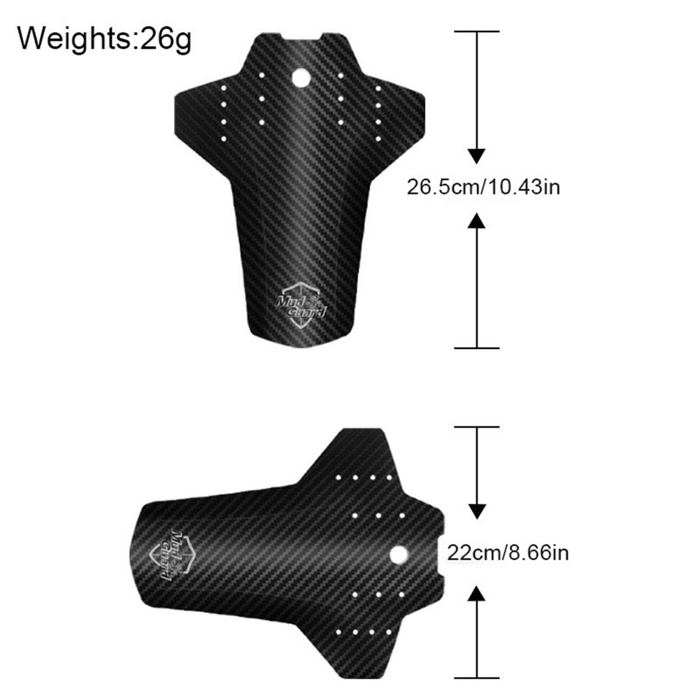 บังโคลนจักรยานเสือภูเขาแบบปรับ - Fender Mudguard Set บทวิจารณ์และราคา