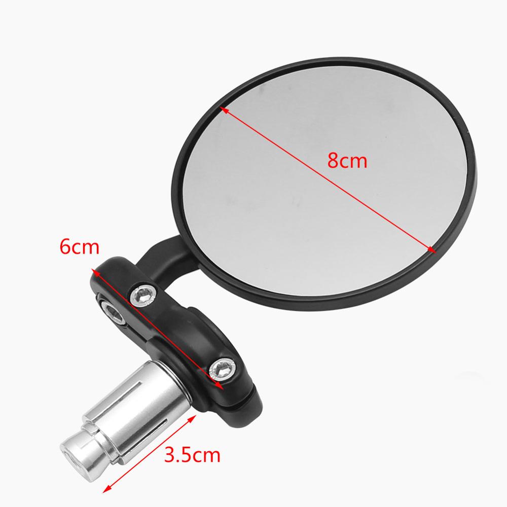 กระจกมองข้างมอเตอร์ไซค์แบบกลม  - Mirror Handlebar Convex บทวิจารณ์และราคา