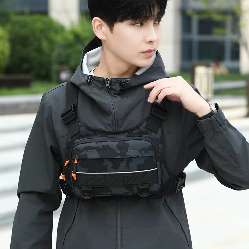 เสื้อกั๊กสะพายหน้าสำหรับปั่นจั - Reflective Vest Cycling บทวิจารณ์และราคา