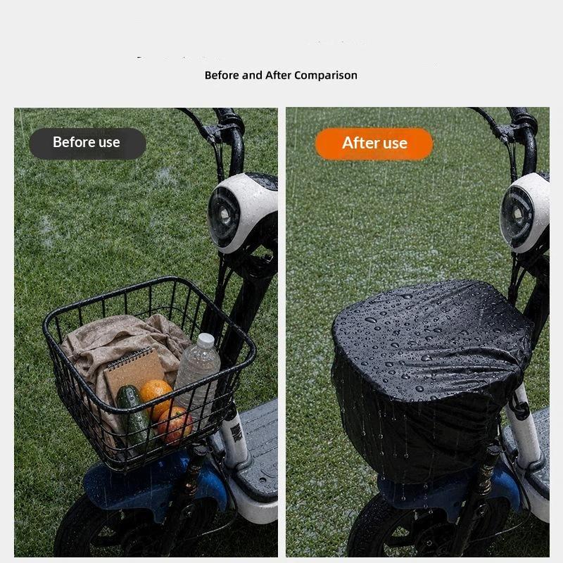 ผ้าคลุมตะกร้าจักรยานกันน้ำ ขนา - Cycling Commute Rain บทวิจารณ์และราคา